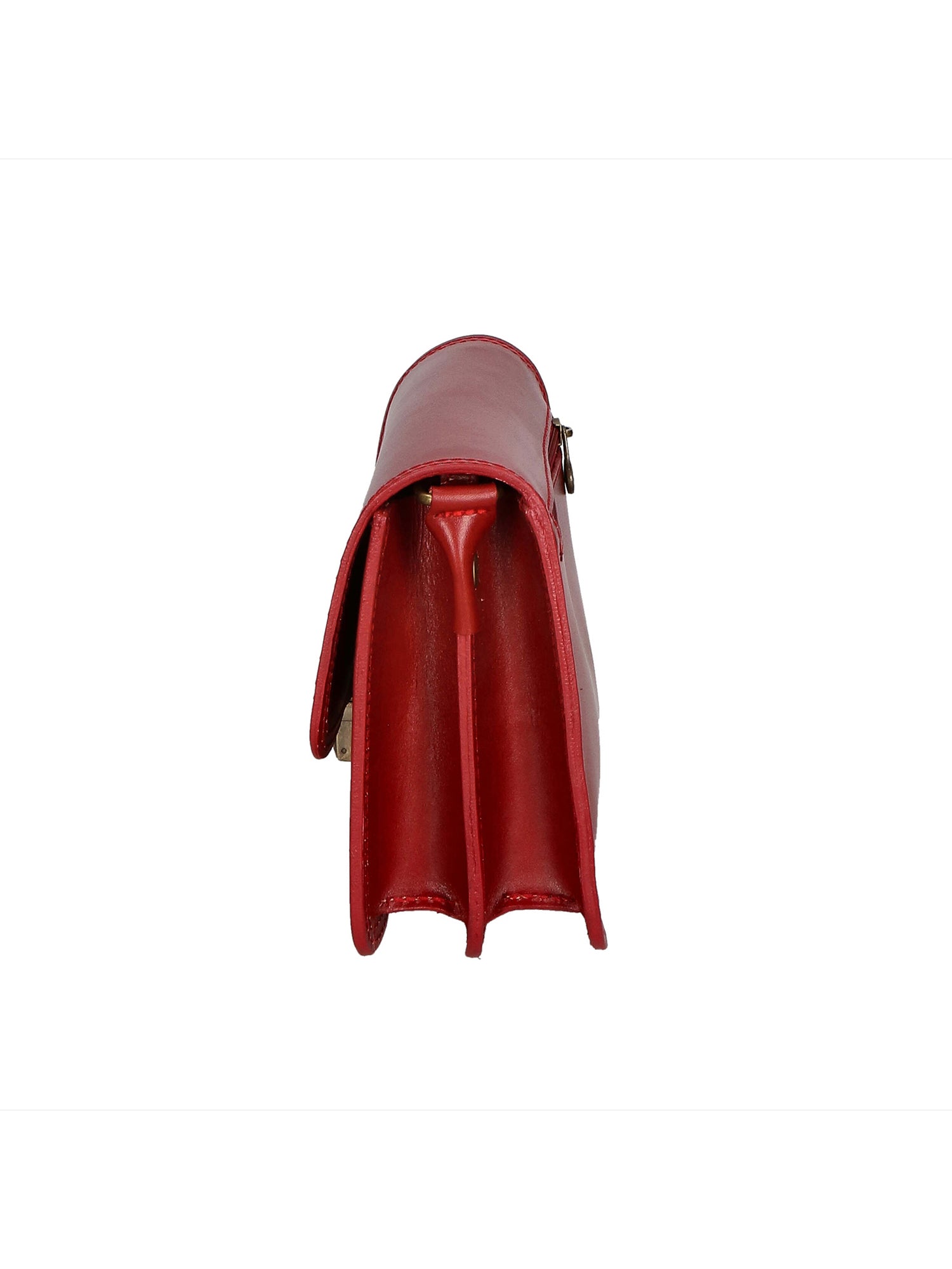 Bibiana Borsa a tracolla da donna Vera pelle 10018 1107-ROSSO RED Gave Lux