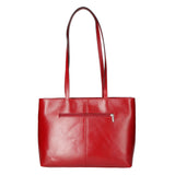 Flora Borsa a spalla da donna Vera pelle 9118-ROSSO RED Gave Lux