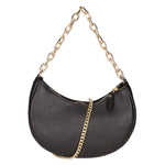 Loreta Borsa a spalla da donna Vera pelle 06511-D28 NERO Gave Lux