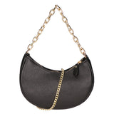 Loreta Borsa a spalla da donna Vera pelle 06511-D28 NERO Gave Lux