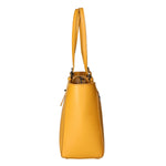 Anna Borsa a spalla da donna 100% pelle 05415-PL36 SENAPE Gave Lux