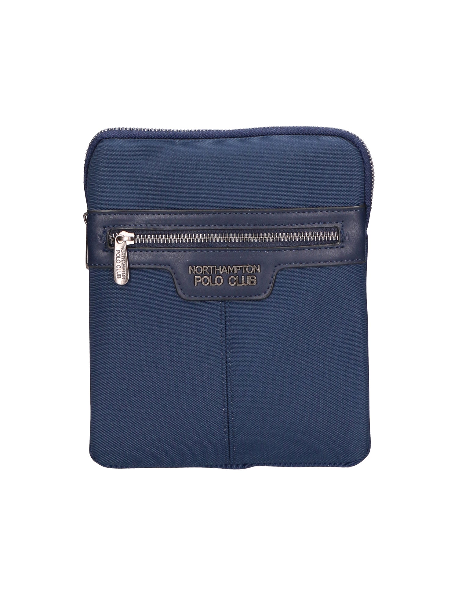 Borsa a tracolla uomo in pelle PU Casual PCL3154-BLUE Northampton Polo Club
