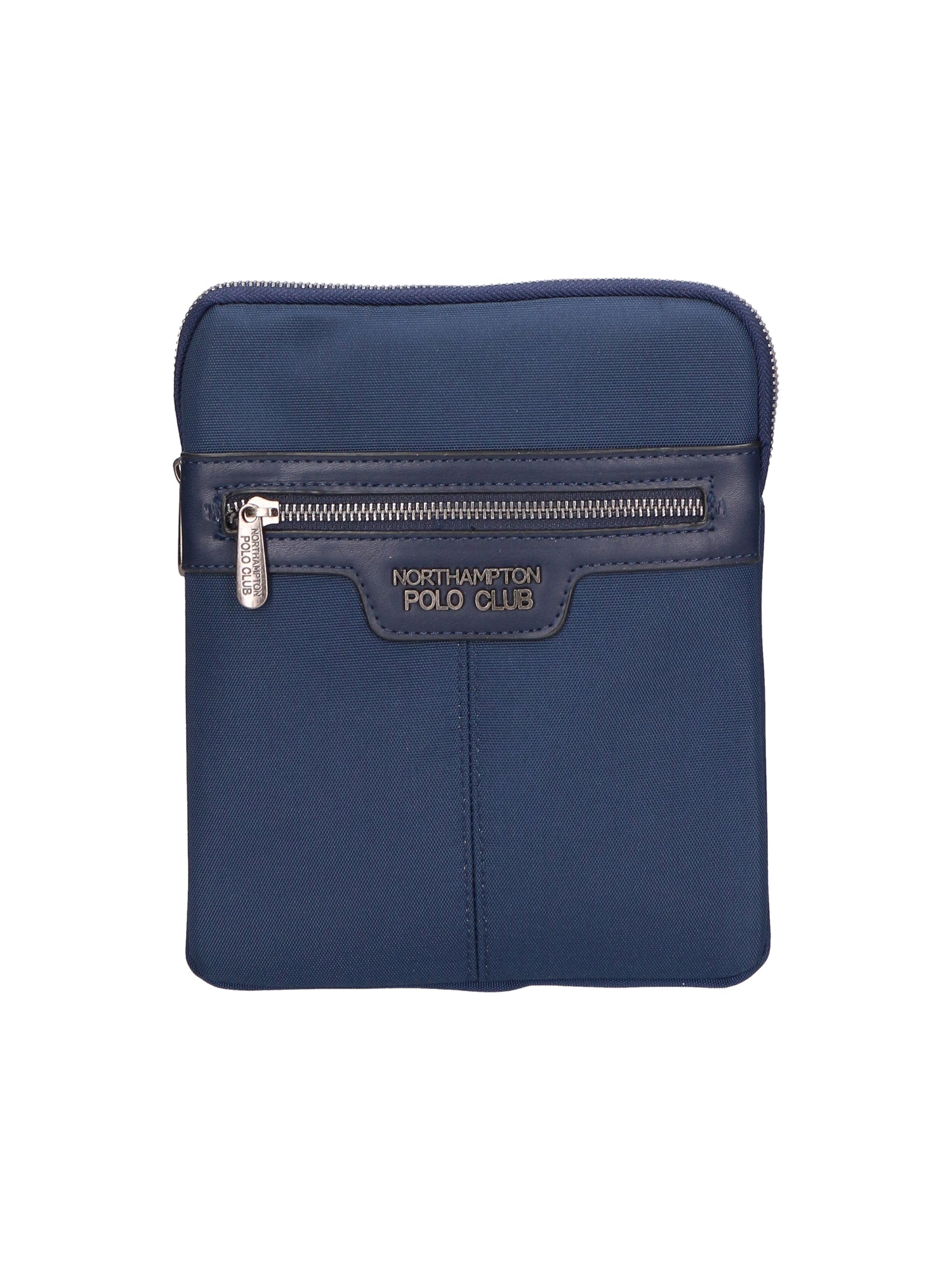 Borsa a tracolla uomo in pelle PU Casual PCL3154-BLUE Northampton Polo Club