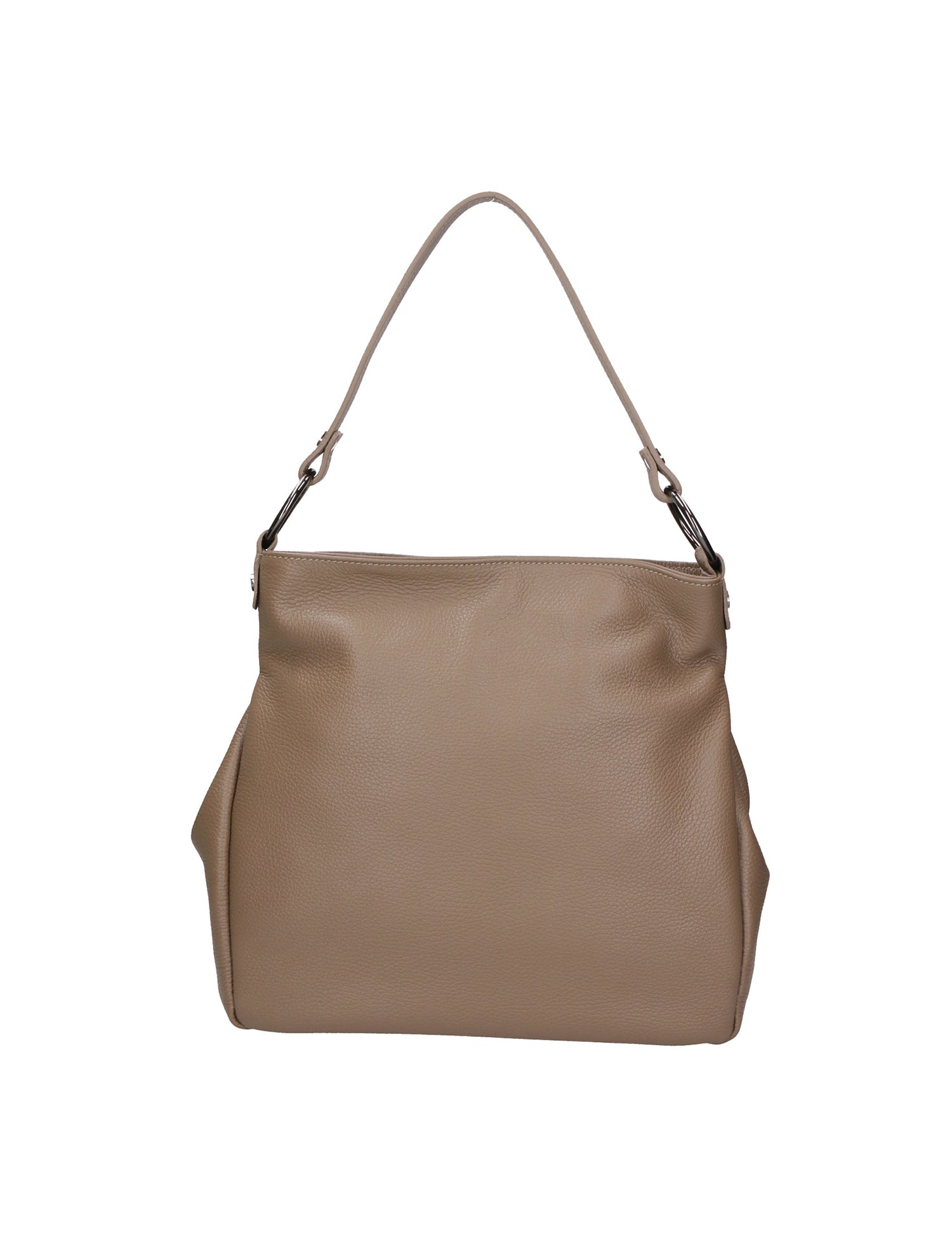 Bea Borsa a spalla da donna 100% pelle 05710-D40 TAUPE TAUPE Gave Lux