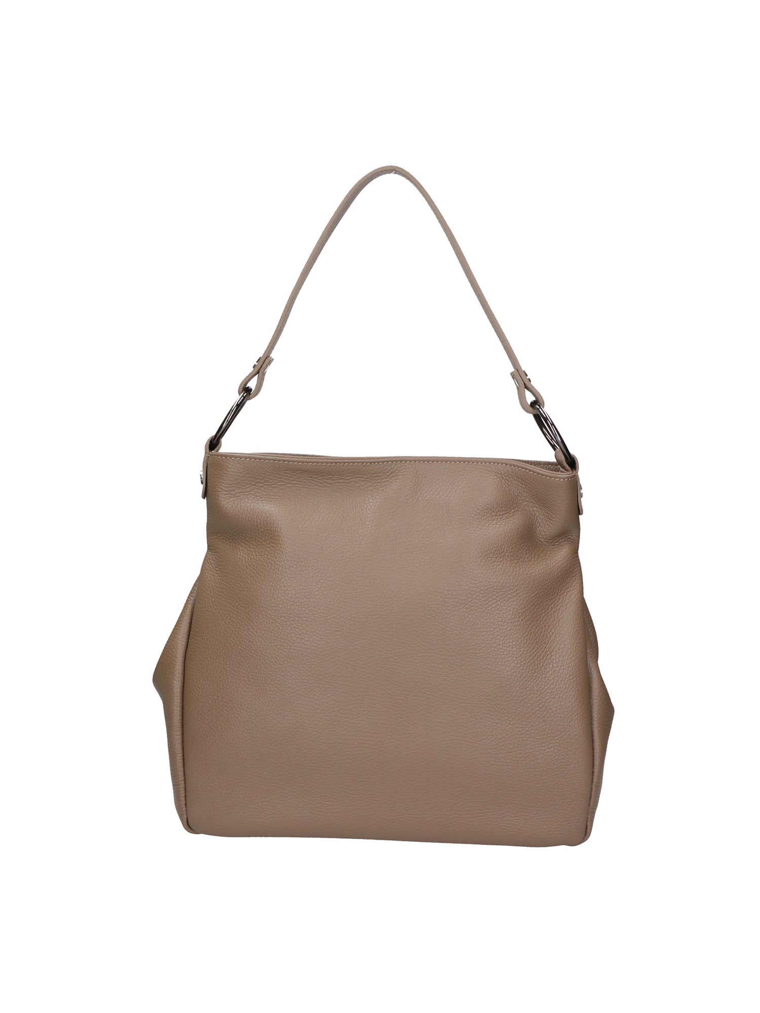Bea Borsa a spalla da donna 100% pelle 05710-D40 TAUPE TAUPE Gave Lux
