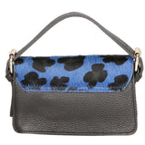 Aleide Borsa a mano da donna Vera pelle 04858-LEO G BLU Gave Lux