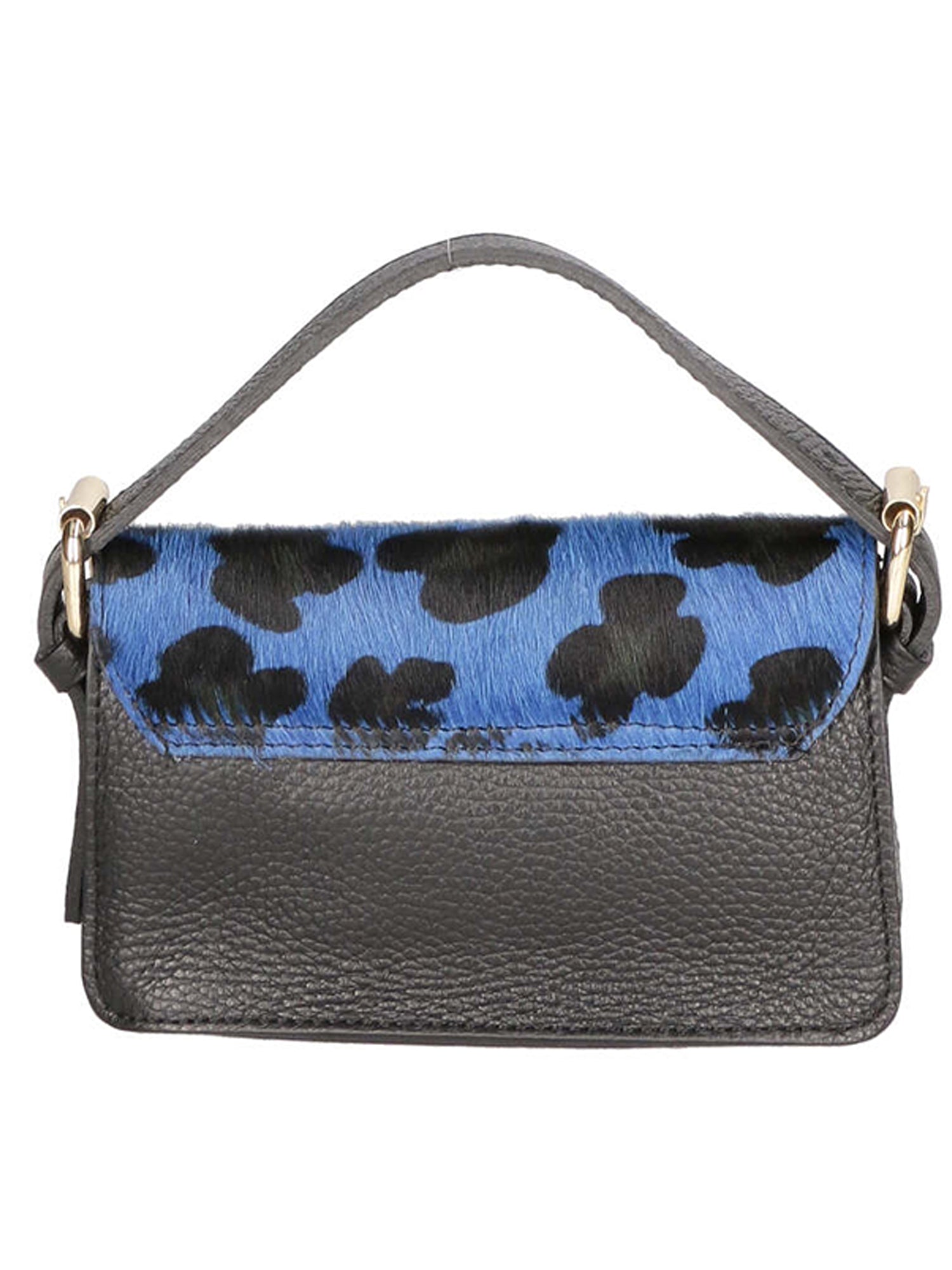 Aleide Borsa a mano da donna Vera pelle 04858-LEO G BLU Gave Lux