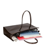 Borsa a mano da Donna Eugenia in Vera Pelle Made in Italy 29x40x10 cm