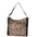 Asia Borsa a spalla da donna Vera pelle 05475-LEO BIANCO NERO 028 Gave Lux