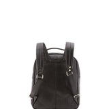 Zaino unisex in vera pelle Made in Italy 100% cotone 4048-NERO Alessia Firenze