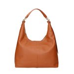 Ursula Borsa a spalla da donna Vera pelle 06673-D17 CUOIO SCURO Gave Lux