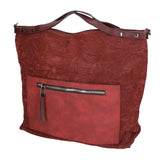 Rosalia Borsa a mano da donna Ecopelle LK0231-BORDEAUX Gave Lux
