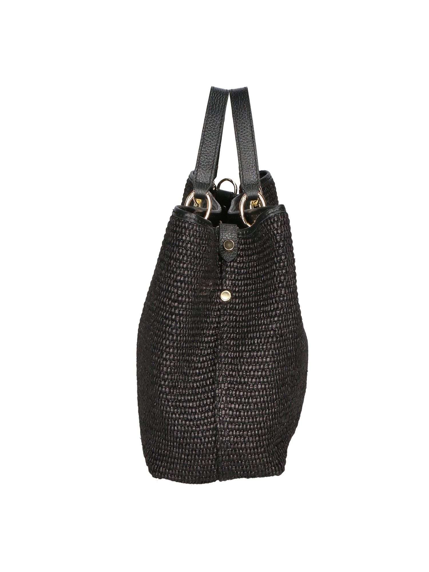 Borsa a mano da donna Paglia & Pelle MYB-05168-SS-13+D28 NERO My Best Bag