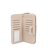 Portafoglio in Polyurethane Bianco