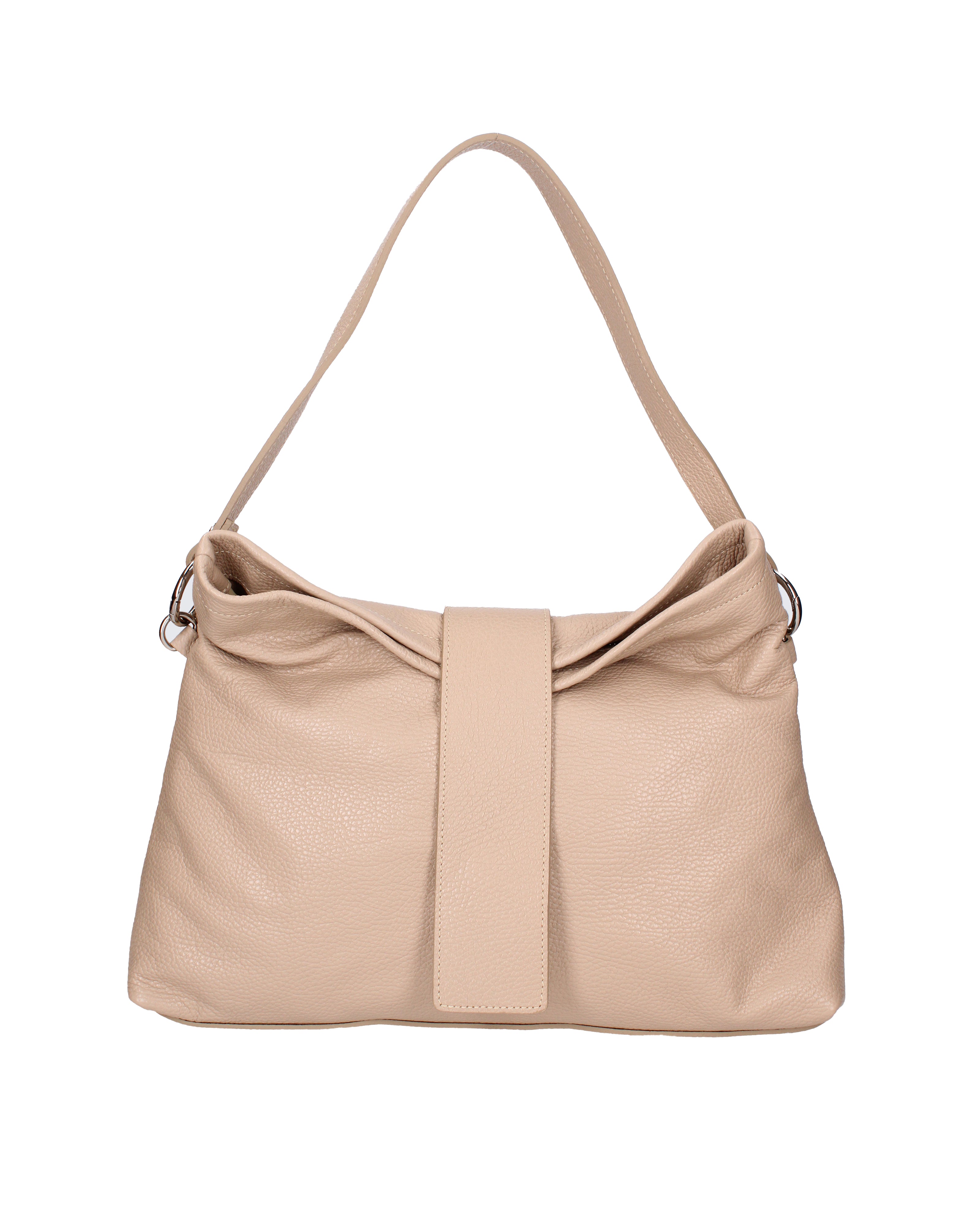 Grace Borsa a spalla da donna Vera pelle 07158-D05 CAPPUCCINO Viola Castellani