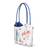 Elsa Borsa a spalla da donna Vera pelle 80056-D22 BLUETTE ROYAL BLU Gave Lux