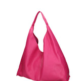 Women's Genuine Leather Hobo Bag Made in Italy 46x30x12 cm