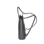 Fabiola Borsa a spalla da donna 100% pelle 9039-GRIGIO GREY Gave Lux