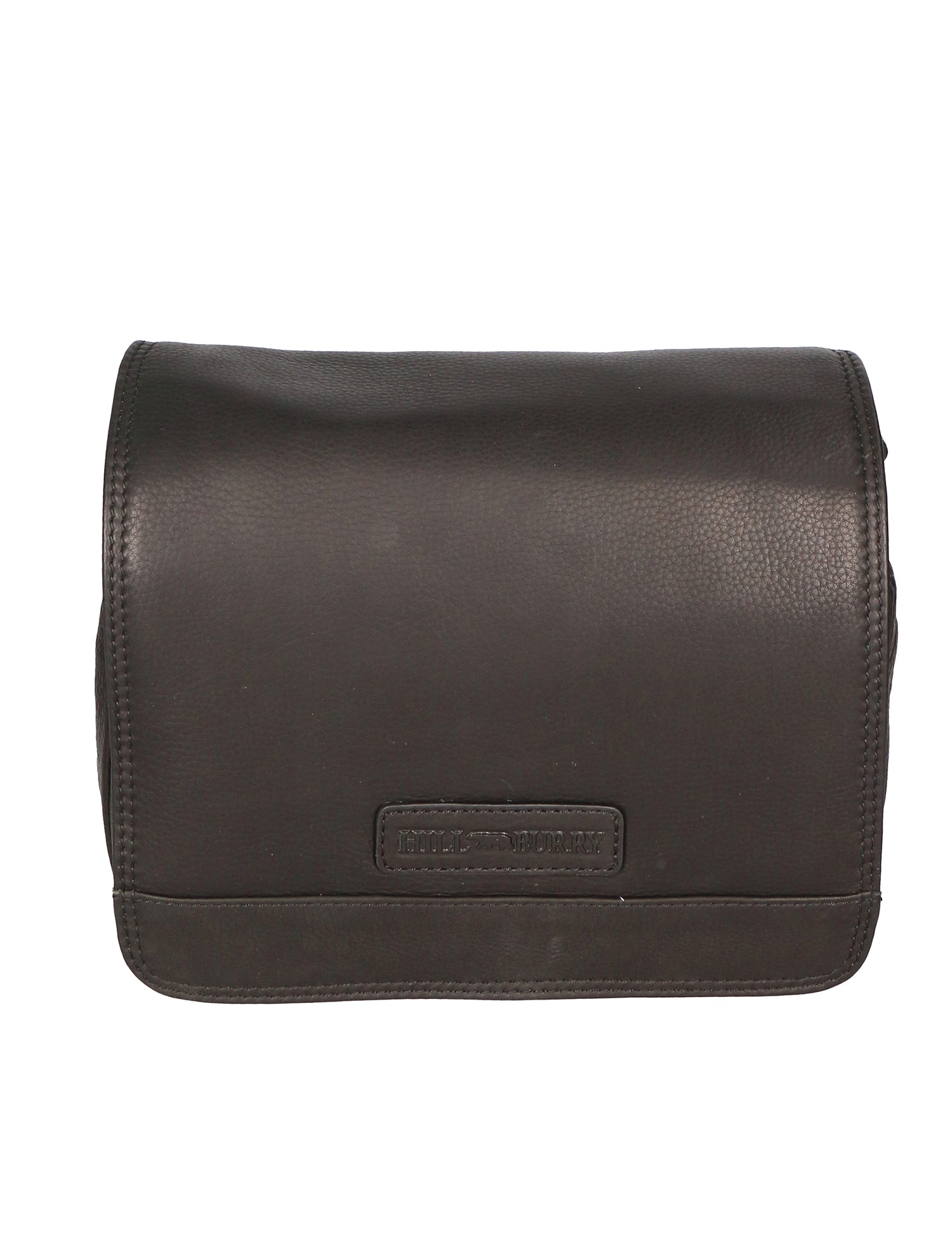 Borsa a tracolla da uomo 100% vera pelle HILB-3201-NERO Hill Burry