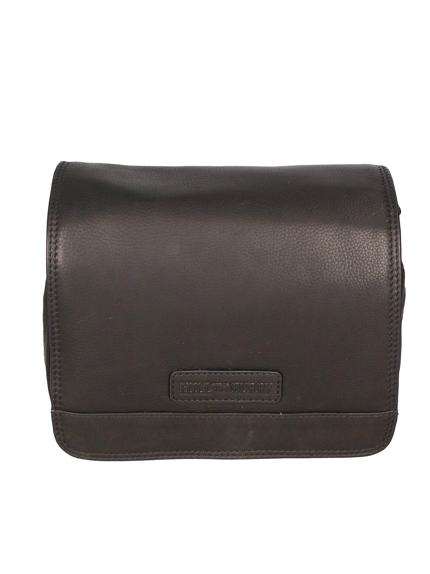 Borsa a tracolla da uomo 100% vera pelle HILB-3201-NERO Hill Burry