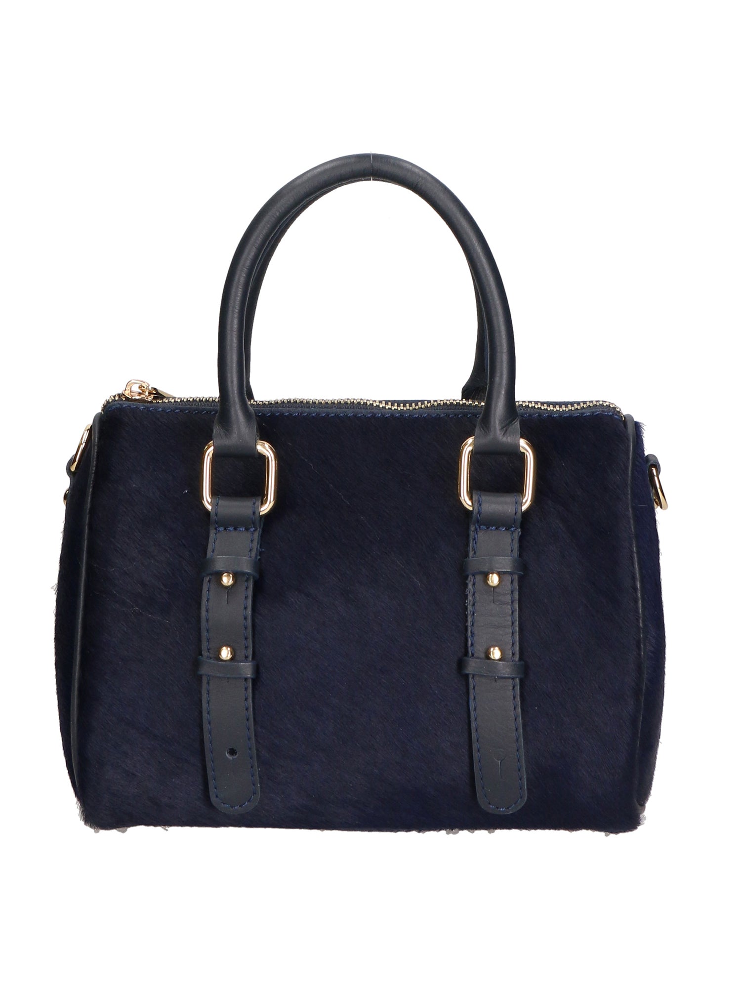 Borsa a mano da donna Vera pelle di cavallino MYB-8025-FW-NOTTE My Best Bag