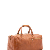 Borsa da viaggio unisex in vera pelle 100% cotone 4311-MIELE Alessia Firenze