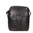 Borsa a tracolla unisex vera pelle 100% pelle di vacchetta SN5863847-BLACK Santini Firenze