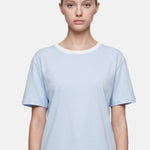 T-shirt in Cotone Azzurro