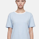 T-shirt in Cotone Azzurro