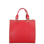 Borsa a mano da donna 100% vera pelle 07262-P 614 ROSSO FERRARI Roberta Rossi