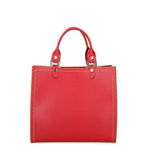Borsa a mano da donna 100% vera pelle 07262-P 614 ROSSO FERRARI Roberta Rossi
