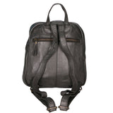 Zaino da donna in vera pelle Borsa fashion HILB-1715W-NERO Hill Burry