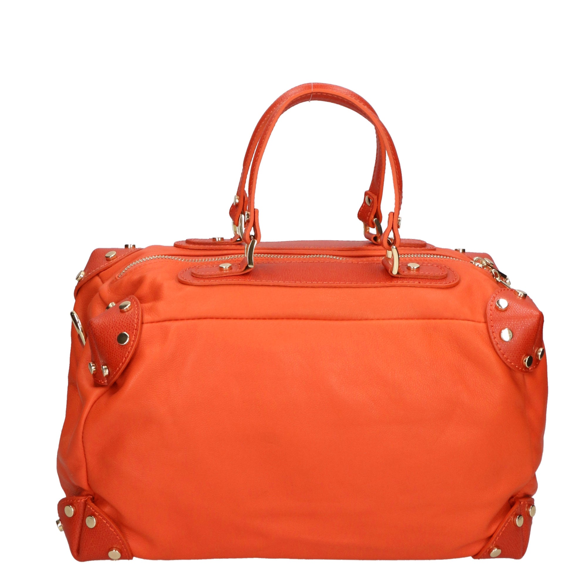 Borsa a mano da donna 100% pelle MYB-7014-SS-PAPAYA My Best Bag