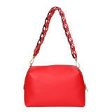 Livia Borsa a spalla da donna Vera pelle 06443-ROSSO FERRARI Gave Lux