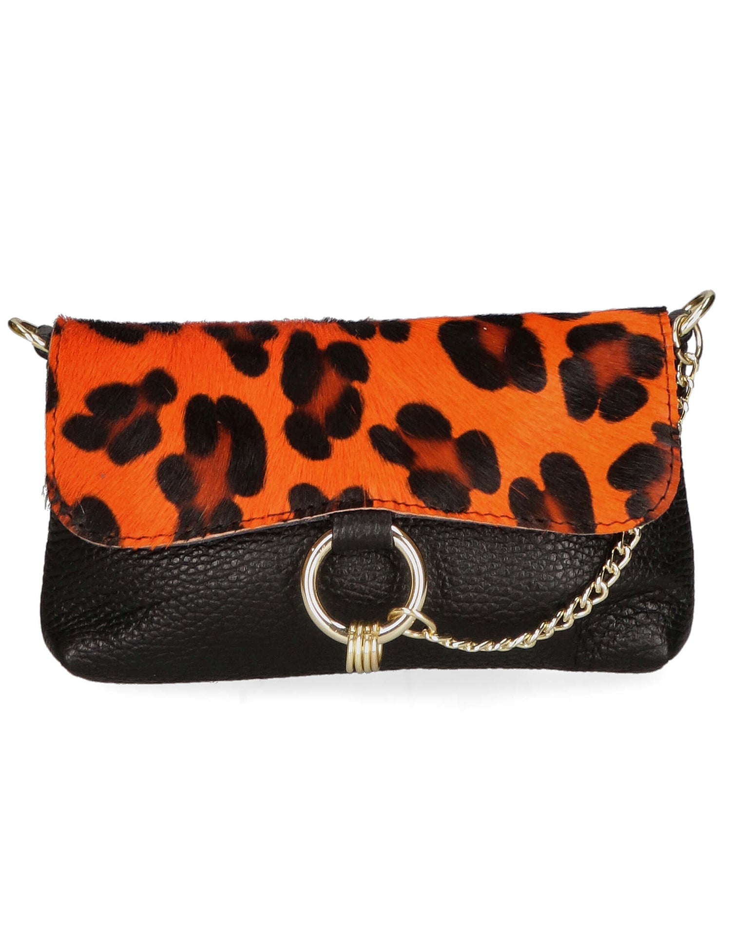 Pochette da Donna Alda in Vera Pelle Made in Italy 10x18x5 cm Chiara Ferretti