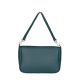 Celeste Plus Borsa a tracolla da donna Vera Pelle 04156-D33 PETROLIO Chiara Ferretti