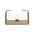 Vera pelle 8641-FANGO+BIANCO Borsa a tracolla da donna Evanthe Pro Gave Lux