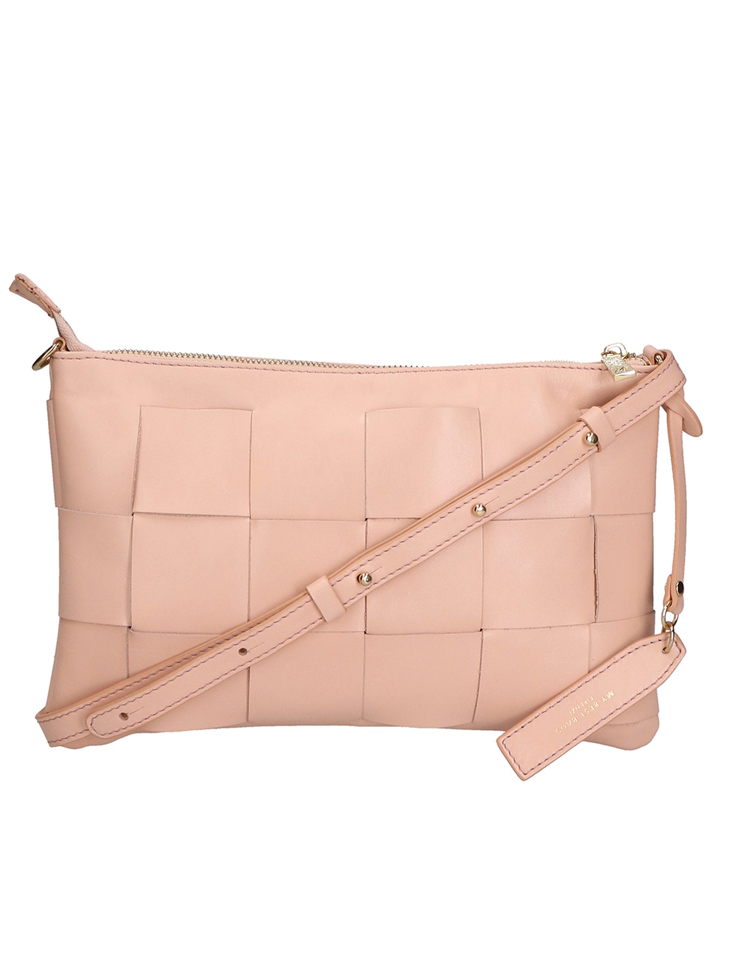 Borsa a mano da donna Vera pelle MYB-7056-SS-ROSA+BEIGE My Best Bag