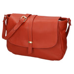 Veronica Borsa a spalla da donna Vera pelle 06519-D61 MATTONE(HP) Gave Lux