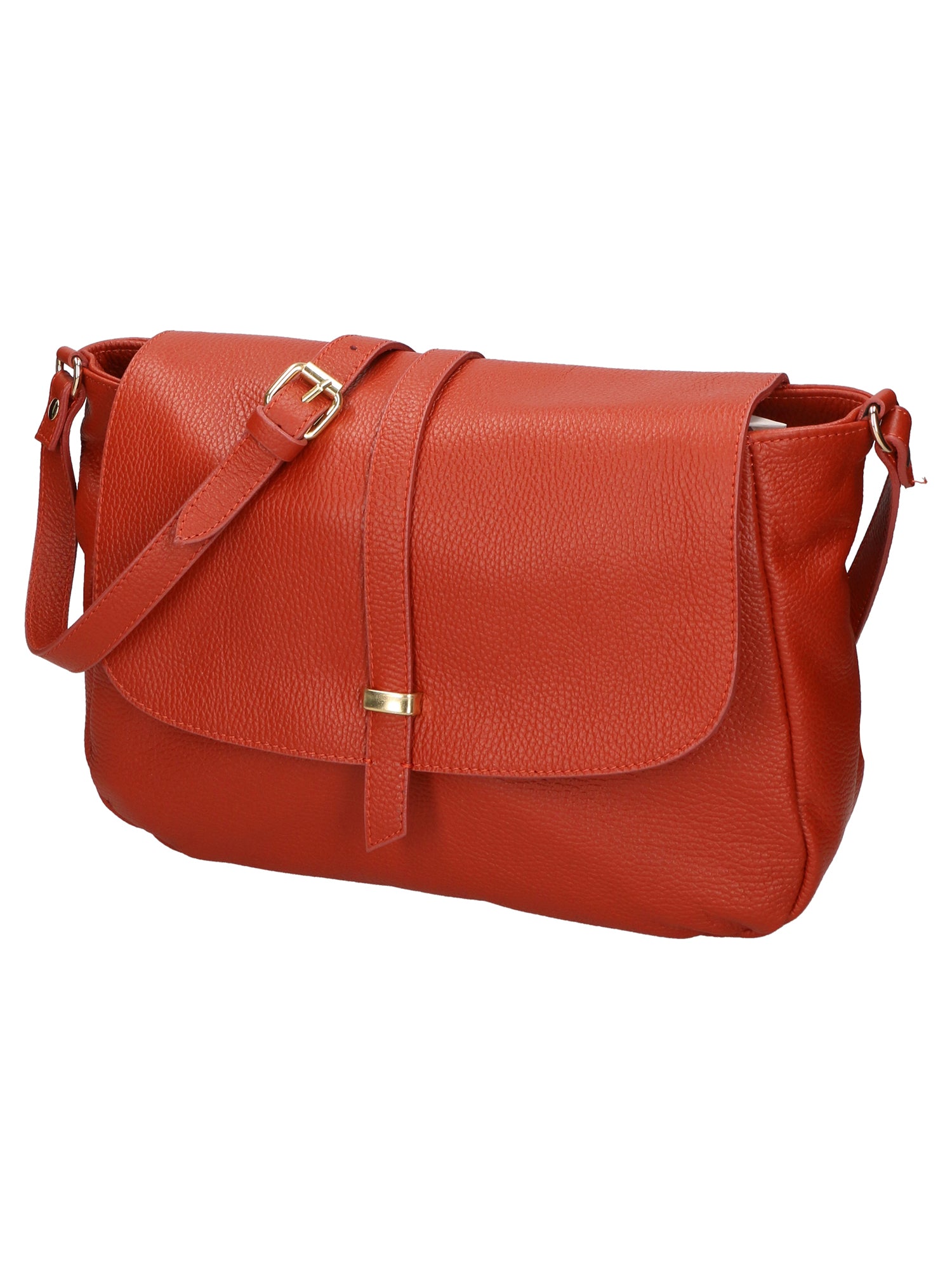 Veronica Borsa a spalla da donna Vera pelle 06519-D61 MATTONE(HP) Gave Lux