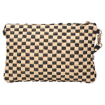 Pochette da donna in paglia Made in Italy MYB-05375-SS-CHECK My Best Bag