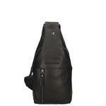 Zaino uomo in vera pelle Casual HILB-6101-NERO Hill Burry