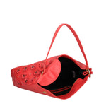 Elowen Plus Borsa a spalla da donna Vera pelle B17242-ROSSO Braccialini