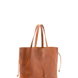 Borsa a mano unisex vera pelle Made in Italy 4611-MIELE Alessia Firenze