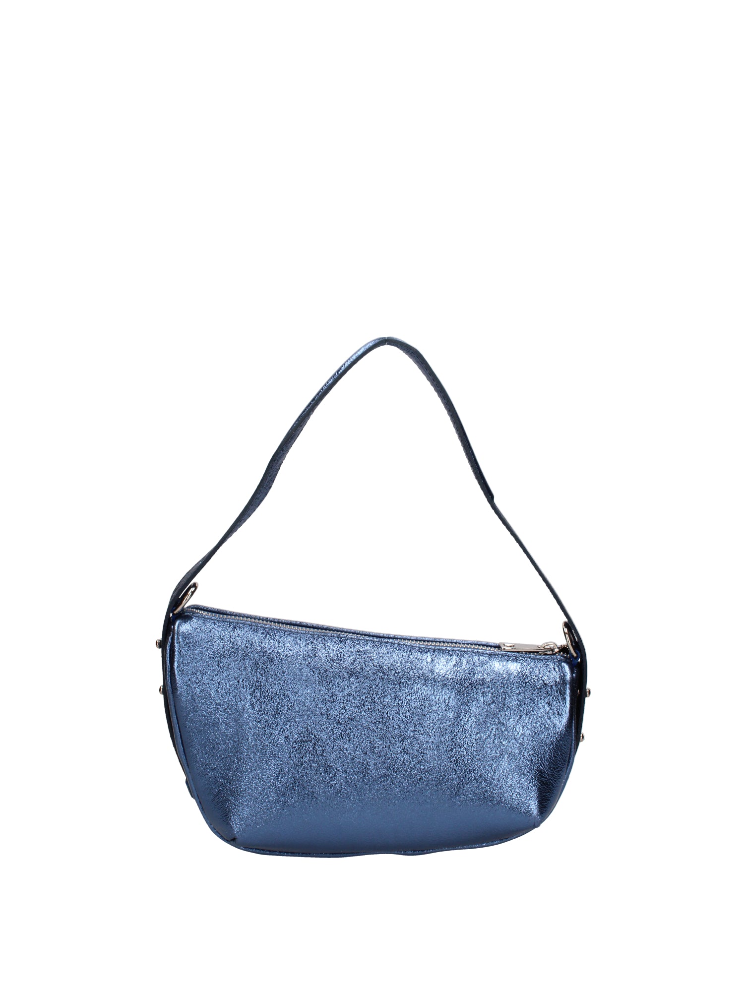 Borsa a spalla da donna Vera pelle e metallo 07228-L026 JEANS Roberta Rossi