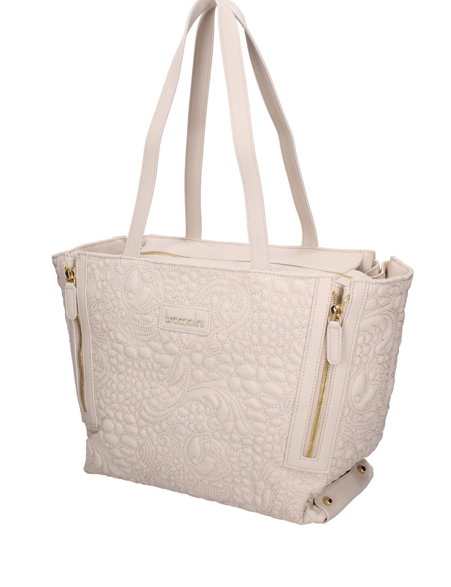 Valoria Pro Borsa a spalla da donna 100% poliuretano B16890GR-CIPRIA Braccialini