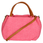 Allegra Borsa a mano da donna Pelle e Paglia 05116-308 BARBIE CUOIO S44 Gave Lux