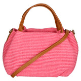 Allegra Borsa a mano da donna Pelle e Paglia 05116-308 BARBIE CUOIO S44 Gave Lux