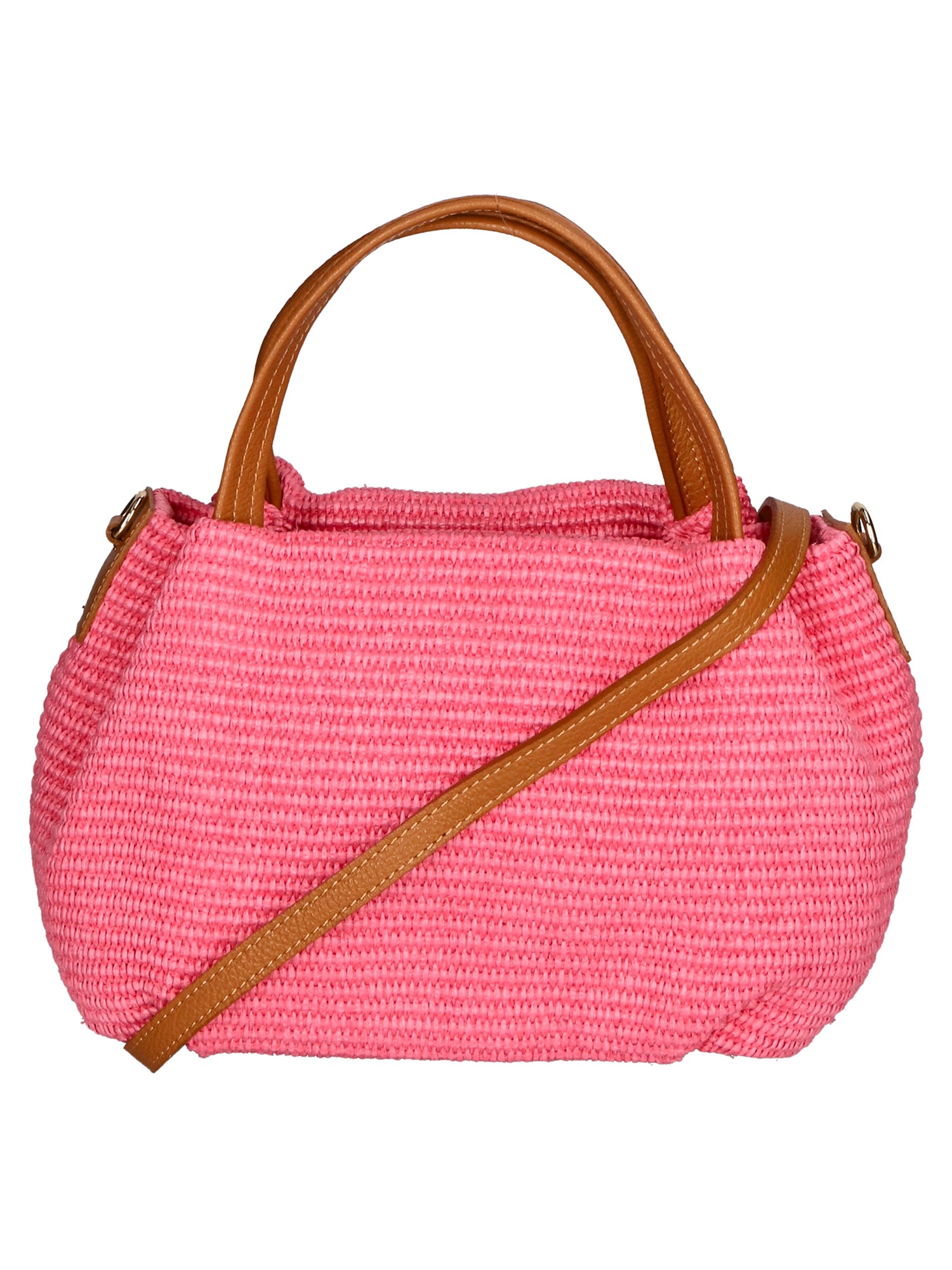 Allegra Borsa a mano da donna Pelle e Paglia 05116-308 BARBIE CUOIO S44 Gave Lux