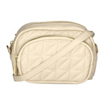 Ancilla 05305-S37 LATTE Pochette da donna in vera pelle Gave Lux